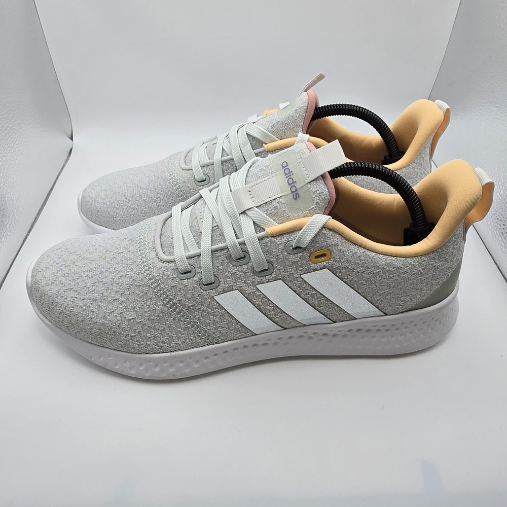 Adidas Puremotion Adapt, Women's Running Shoes, Gray White / Peach